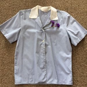 Barrie Pace  Size 10 Camp Blouse